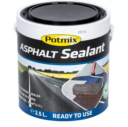 POTMIX asfaltbeläggning 2,5 L - Andra byggkemikalier - svm000007671 - 1